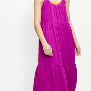 Elegant Pink Maxi Dress
